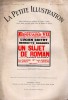 La Petite illustration théâtrale N° 89 : Un sujet de roman, pièce de Sacha Guitry.. LA PETITE ILLUSTRATION : THEATRE 