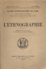 L'ethnographie N° 62-63 (nouvelle série).. SOCIETE D'ETHNOGRAPHIE DE PARIS 