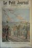 Le Petit journal - Supplément illustré N° 308 : Arrivée de S. M. l'empereur de Russie à Cherbourg (Gravure en première page). Gravure en dernière ...