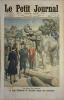 Le Petit journal - Supplément illustré N° 1231 : Ferdinand de Bulgarie dresse des éléphants. (Gravure en première page). Gravure en dernière page: Un ...