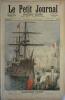 Le Petit journal - Supplément illustré N° 40 : La flotte française à Portsmouth (Gravure en première page). Gravure en dernière page : La flotte ...