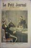 Le Petit journal - Supplément illustré N° 265 : L'amiral Gervais devant le conseil d'enquête (Gravure en première page). Gravure en dernière page : Le ...