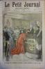 Le Petit journal - Supplément illustré N° 296 : Le Président de la République remettant la barette cardinalice au nonce du Pape (Gravure en première ...