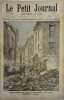 Le Petit journal - Supplément illustré N° 392 : Troubles graves en Italie : Emeutes à Milan (Gravure en première page). Gravure en dernière page : La ...