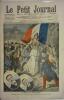 Le Petit journal - Supplément illustré N° 886 : A bas les traîtres : Ullmo et Berton (Gravure en première page). Gravure en dernière page : Dramatique ...