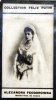 Photographie de la collection Félix Potin (4 x 7,5 cm) représentant : Alexandra Feodorowna - Impératrice de Russie. ALEXANDRA FEODOROWNA - Impératrice ...