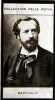 Photographie de la collection Félix Potin (4 x 7,5 cm) représentant : Bartholdi (sculpteur).. BARTHOLDI (Auguste) Photo P. Nadar.