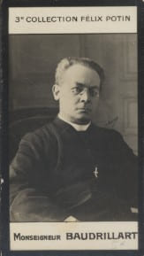 Photographie de la collection F&eacute;lix Potin (4 x 7,5 cm) repr&eacute;sentant : Monseigneur Baudrillart.. BAUDRILLART (Mgr) - (Photo de la 3e collection F&eacute;lix ...