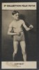 Photographie de la collection Félix Potin (4 x 7,5 cm) représentant : Criqui, boxeur.. CRIQUI (Boxeur) - (Photo de la 3e collection Félix Potin) 