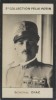 Photographie de la collection Félix Potin (4 x 7,5 cm) représentant : Général Diaz.. DIAZ (Général) - (Photo de la 3e collection Félix Potin) 