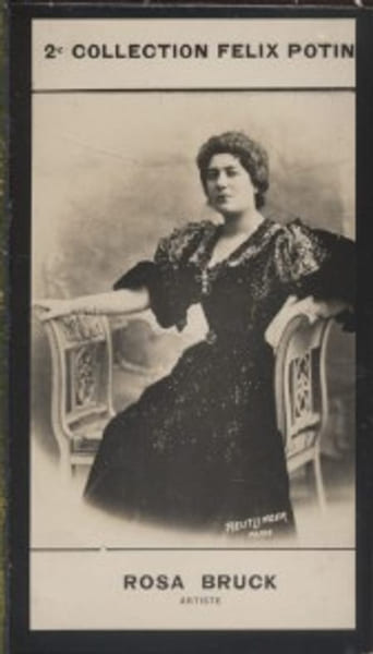 Photographie de la collection F&eacute;lix Potin (4 x 7,5 cm) repr&eacute;sentant : Rosa Bruck, com&eacute;dienne.. BRUCK (Rosa) - (Photo de la 2e collection F&eacute;lix Potin) ...