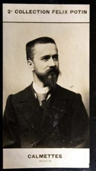 Photographie de la collection F&eacute;lix Potin (4 x 7,5 cm) repr&eacute;sentant : L&eacute;on Calmettes, m&eacute;decin.. CALMETTES (L&eacute;on) - (Photo de la 2e collection F&eacute;lix ...