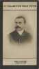 Photographie de la collection Félix Potin (4 x 7,5 cm) représentant : Théophile Delcassé, homme politique.. DELCASSE (Théophile) - (Photo de la 2e ...