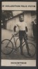 Photographie de la collection Félix Potin (4 x 7,5 cm) représentant : Friedrich Dickentman, champion cycliste.. DICKENTMAN ( Friedrich ) - (Photo de ...