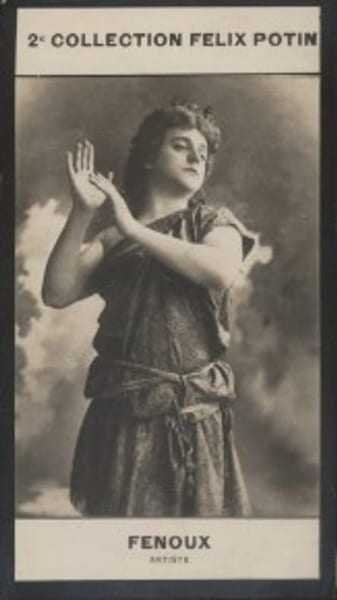 Photographie de la collection F&eacute;lix Potin (4 x 7,5 cm) repr&eacute;sentant : Maurice Fenoux, com&eacute;dien.. FENOUX (Maurice) - (Photo de la 2e collection F&eacute;lix ...