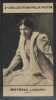 Photographie de la collection Félix Potin (4 x 7,5 cm) représentant : Mistress Lillie Langtry, comédienne.. LANGTRY (Lillie) - (Photo de la 2e ...