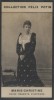 Photographie de la collection Félix Potin (4 x 7,5 cm) représentant : Marie-Christine - Reine d'Espagne.. MARIE-CHRISTINE (Reine d'Espagne) 