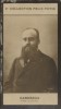 Photographie de la collection Félix Potin (4 x 7,5 cm) représentant : Louis Ganderax, homme de lettres.. GANDERAX (Louis) - (Photo de la 2e collection ...