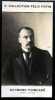 Photographie de la collection Félix Potin (4 x 7,5 cm) représentant : Raymond Poincaré, homme politique.. POINCARE Raymond - (Photo de la 2e ...