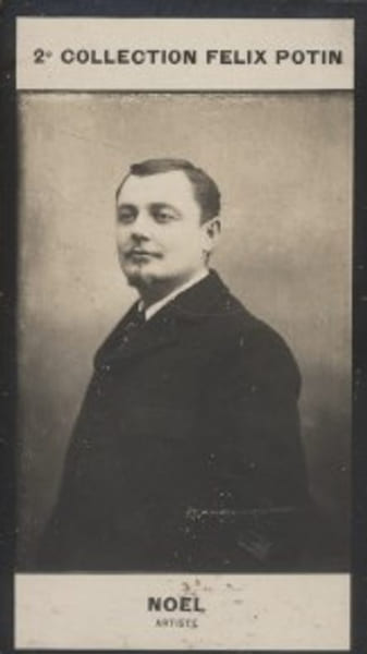 Photographie de la collection F&eacute;lix Potin (4 x 7,5 cm) repr&eacute;sentant : Lucien-Charles No&euml;l, com&eacute;dien.. NOEL Lucien-Charles - (Photo de la 2e collection ...