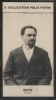Photographie de la collection Félix Potin (4 x 7,5 cm) représentant : Jean Noté, chanteur d'opéra.. NOTE Jean - (Photo de la 2e collection Félix ...