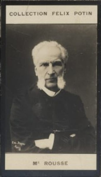 Photographie de la collection F&eacute;lix Potin (4 x 7,5 cm) repr&eacute;sentant : Edmond Rousse, avocat.. ROUSSE Edmond Photo Pirou.