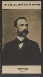 Photographie de la collection F&eacute;lix Potin (4 x 7,5 cm) repr&eacute;sentant : Th&eacute;odore Tuffier, m&eacute;decin.. TUFFIER Th&eacute;odore - (Photo de la 2e collection F&eacute;lix ...