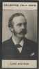 Photographie de la collection Félix Potin (4 x 7,5 cm) représentant : Lord James-Arthur Balfour, homme politique anglais.. BALFOUR (Lord) 