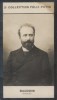 Photographie de la collection Félix Potin (4 x 7,5 cm) représentant : Manuel Baudouin, magistrat.. BAUDOUIN (Manuel) - (Photo de la 2e collection ...