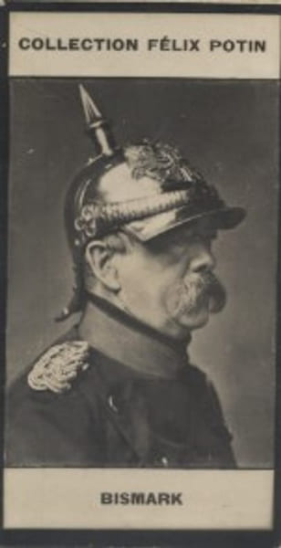 Photographie de la collection F&eacute;lix Potin (4 x 7,5 cm) repr&eacute;sentant : Prince de Bismarck.. BISMARCK (Prince de) - (Photo de la 2e collection F&eacute;lix ...