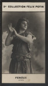 Photographie de la collection F&eacute;lix Potin (4 x 7,5 cm) repr&eacute;sentant : Maurice Fenoux, com&eacute;dien.. FENOUX (Maurice) - (Photo de la 2e collection F&eacute;lix ...