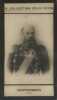 Photographie de la collection Félix Potin (4 x 7,5 cm) représentant : Alexis Grippenberg, général russe.. GRIPPENBERG (Alexis) - (Photo de la 2e ...