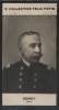 Photographie de la collection Félix Potin (4 x 7,5 cm) représentant : Amiral Dewey.. DEWEY (Georges) - (Photo de la 2e collection Félix Potin) 