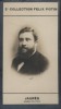Photographie de la collection Félix Potin (4 x 7,5 cm) représentant : Jean Jaurès, homme politique.. JAURES (Jean) - (Photo de la 2e collection Félix ...