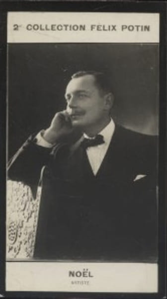 Photographie de la collection F&eacute;lix Potin (4 x 7,5 cm) repr&eacute;sentant : Lucien-Charles No&euml;l, com&eacute;dien.. NOEL Lucien-Charles - (Photo de la 2e collection ...