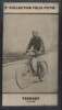 Photographie de la collection Félix Potin (4 x 7,5 cm) représentant : Charles Terront, coureur cycliste.. TERRONT Charles - (Photo de la 2e collection ...