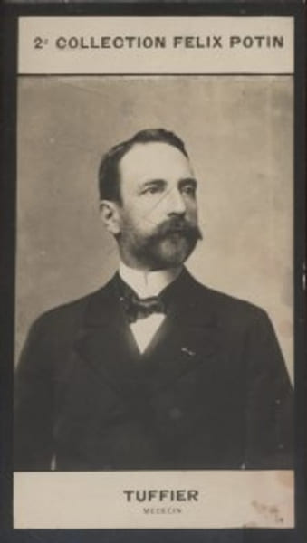Photographie de la collection F&eacute;lix Potin (4 x 7,5 cm) repr&eacute;sentant : Th&eacute;odore Tuffier, m&eacute;decin.. TUFFIER Th&eacute;odore - (Photo de la 2e collection F&eacute;lix ...