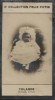 Photographie de la collection Félix Potin (4 x 7,5 cm) représentant : Yolande - Princesse d'Italie.. YOLANDE (Princesse d'Italie) - (Photo de la 2e ...