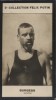 Photographie de la collection Félix Potin (4 x 7,5 cm) représentant : Edward Burgess, nageur.. BURGESS (Edward) - (Photo de la 2e collection Félix ...
