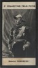 Photographie de la collection Félix Potin (4 x 7,5 cm) représentant : Général Pendezec.. PENDEZEC (Général) - (Photo de la 2e collection Félix Potin) ...