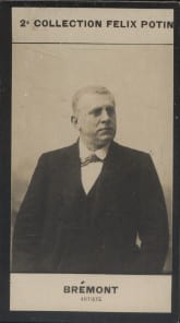 Photographie de la collection F&eacute;lix Potin (4 x 7,5 cm) repr&eacute;sentant : L&eacute;on Br&eacute;mont, com&eacute;dien.. BREMONT (L&eacute;on) - (Photo de la 2e collection F&eacute;lix ...