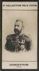 Photographie de la collection Félix Potin (4 x 7,5 cm) représentant : Général Kouropatkine.. KOUROPATKINE (Alexis-Nicolaiévitch) - (Photo de la 2e ...
