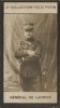 Photographie de la collection Félix Potin (4 x 7,5 cm) représentant : Général Lacroix.. LACROIX (Henry de) - (Photo de la 2e collection Félix Potin) ...