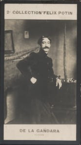 Photographie de la collection F&eacute;lix Potin (4 x 7,5 cm) repr&eacute;sentant : Antonio de La Gandara, peintre.. LA GANDARA (Antonio de) - (Photo de la 2e ...