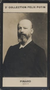 Photographie de la collection F&eacute;lix Potin (4 x 7,5 cm) repr&eacute;sentant : Adolphe Pinard, m&eacute;decin.. PINARD Adolphe - (Photo de la 2e collection F&eacute;lix ...
