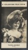 Photographie de la collection Félix Potin (4 x 7,5 cm) représentant : Anna Tariol-Baugé, comédienne.. TARIOL-BAUGE Anna - (Photo de la 2e collection ...