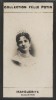 Photographie de la collection Félix Potin (4 x 7,5 cm) représentant : Marguerite - Reine douairière d'Italie.. MARGUERITE (Reine d'Italie) 