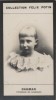 Photographie de la collection Félix Potin (4 x 7,5 cm) représentant : Princesse Dagmar de Danemark.. DAGMAR - Princesse de Danemark 