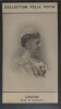Photographie de la collection Félix Potin (4 x 7,5 cm) représentant : Louise - Reine de Danemark.. LOUISE - Reine de Danemark 