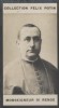 Photographie de la collection Félix Potin (4 x 7,5 cm) représentant : Monseigneur Camillo di Rende - Cardinal.. DI RENDE (Mgr) - (Photo de la 3e ...